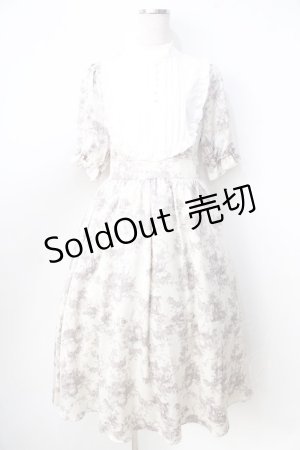 画像: m petit by misako / トワルドジュイワンピース  中灰 Y-25-09-01-065-LO-OP-SZ-ZY