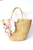 画像1: BABY,THE STARS SHINE BRIGHT / Primrose かごBag  ピンク Y-25-09-05-006-BA-BG-SZ-ZY (1)