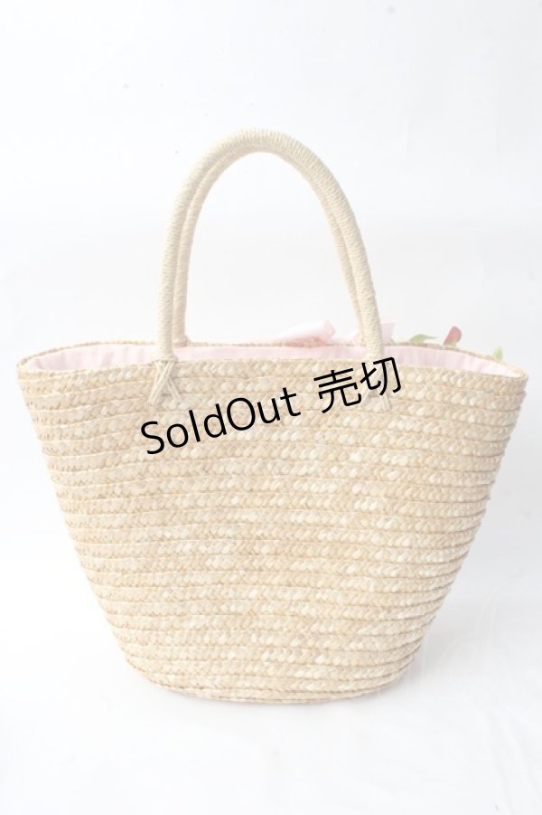 画像2: BABY,THE STARS SHINE BRIGHT / Primrose かごBag  ピンク Y-25-09-05-006-BA-BG-SZ-ZY (2)