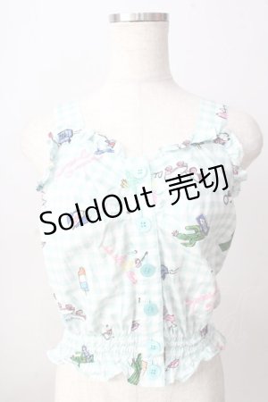 画像: 【SALE】MILK / Holidayキャミソール  ミント Y-25-09-05-055-ML-TO-SZ-ZT098