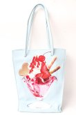 画像1: MILK / sweets bag  サックス Y-25-09-05-007-ML-BG-SZ-ZY (1)