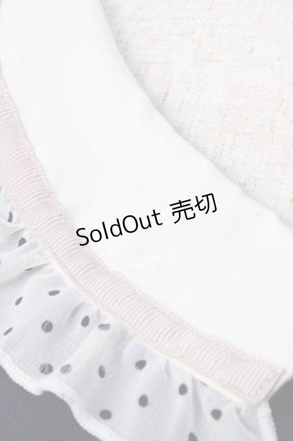 画像3: axes femme POETIQUE / ドットフリルカットワンピース  紺 Y-25-09-05-068-AX-OP-SZ-ZY (3)