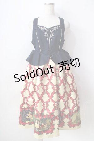 画像: axes femme / 白雪姫ワンピース  クリーム Y-25-09-05-077-AX-OP-SZ-ZY