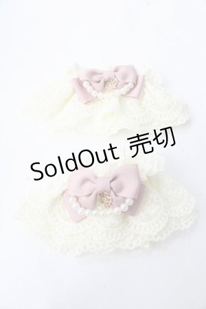 画像: axes femme kawaii / レーシーお袖留め  生成り Y-25-09-05-002-AX-ZA-SZ-ZY