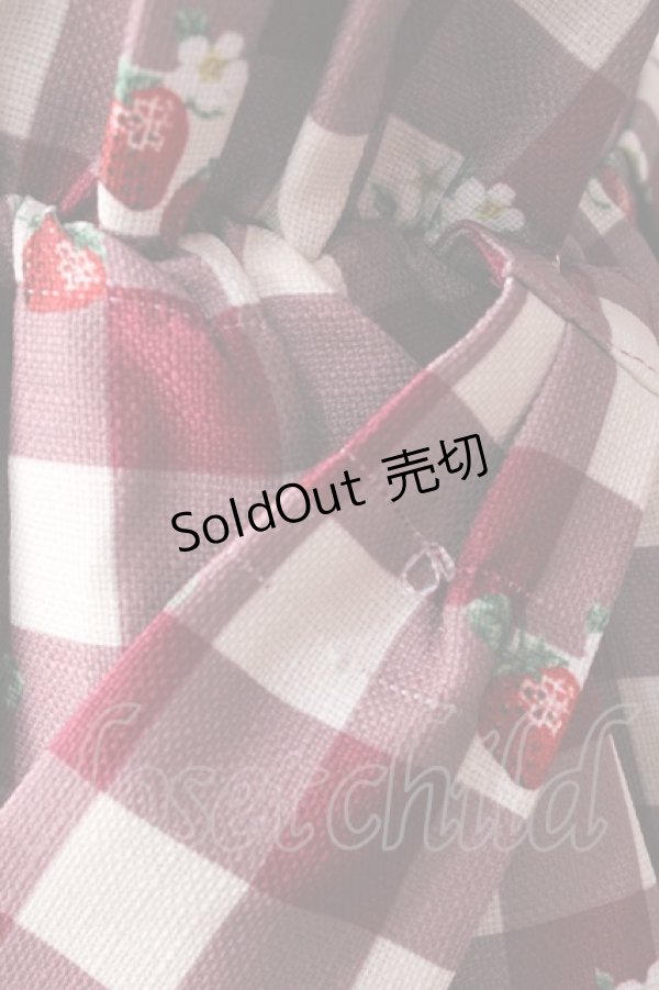 画像4: axes femme kawaii / ベリーズピクニックワンピース  赤 Y-25-09-05-080-AX-OP-SZ-ZY (4)