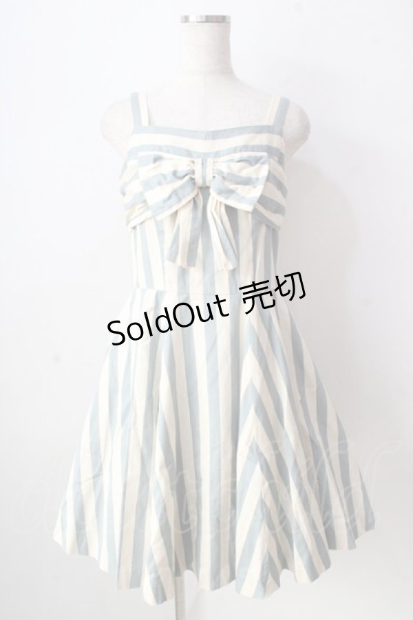 画像1: MILK / 60'sドレス  ミント×生成 Y-25-09-05-089-ML-OP-SZ-ZY (1)