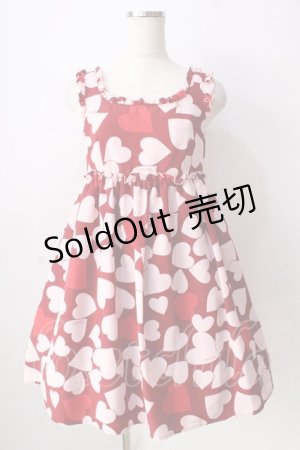 画像: MILK / ロックンハートベビードール  ボルドー Y-25-09-05-090-ML-OP-SZ-ZY