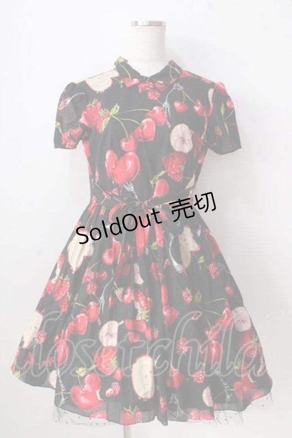 画像1: MILK / ラブベリードレス  黒 Y-25-09-05-091-ML-OP-SZ-ZY (1)