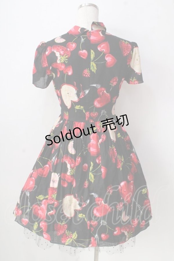 画像2: MILK / ラブベリードレス  黒 Y-25-09-05-091-ML-OP-SZ-ZY (2)