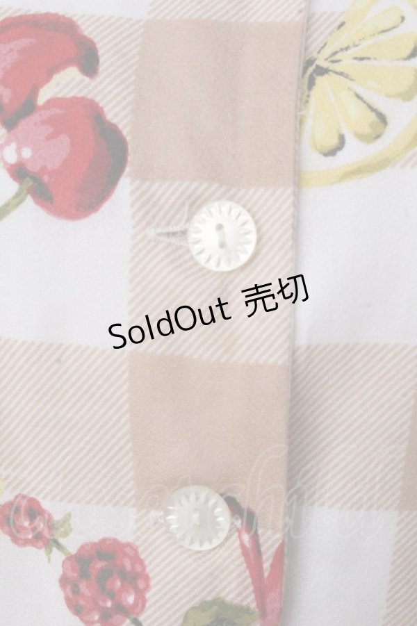 画像3: 【SALE】MILK / フルーチェワンピース  ベージュ Y-25-09-05-092-ML-OP-SZ-ZT181 (3)