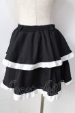 画像2: ACDC RAG / PUNKYバニースカート  ブラック×ホワイト Y-25-09-05-113-PU-SK-SZ-ZY (2)