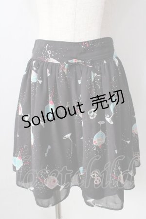画像: MILK / カクテルSodaスカート  黒 Y-25-09-05-117-ML-SK-SZ-ZY
