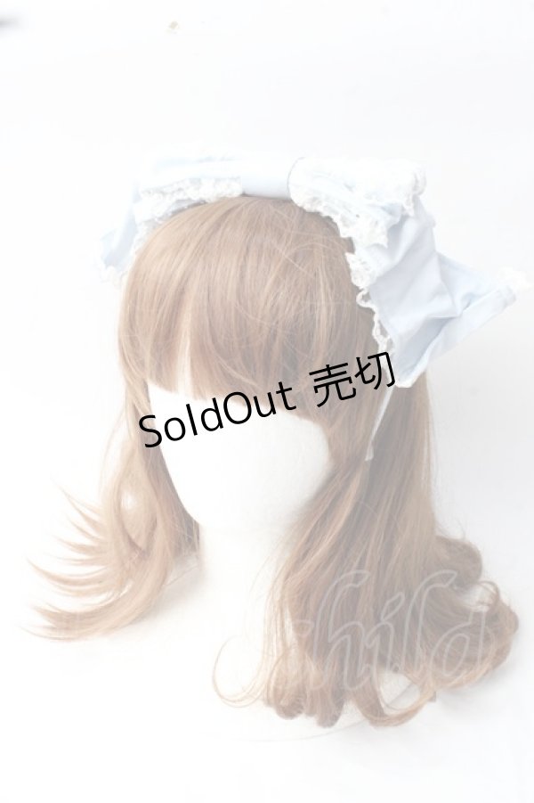 画像1: Angelic Pretty / Prettyくるりんカチューシャ  サックス Y-25-09-05-014-AP-AC-SZ-ZY (1)