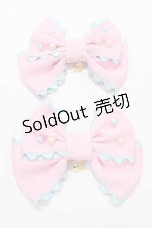 画像: Angelic Pretty / カラフルパールクリップSet  ピンク Y-25-09-07-001-AP-AC-SZ-ZY