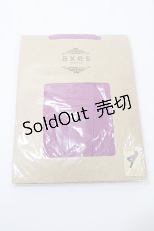 画像: 【SALE】axes femme / 七分丈レギンス  パープル Y-25-09-07-008-AX-ZA-SZ-ZT487-F002