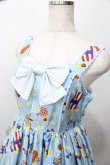 画像3: Angelic Pretty / Happy Park Carnivalジャンパースカート  サックス Y-25-09-07-034-AP-OP-SZ-ZY (3)