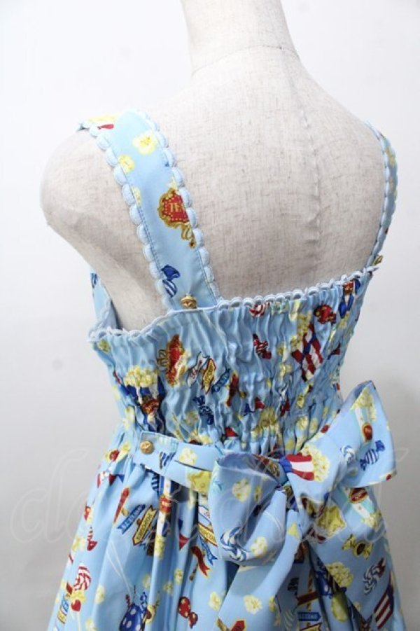 画像5: Angelic Pretty / Happy Park Carnivalジャンパースカート  サックス Y-25-09-07-034-AP-OP-SZ-ZY (5)