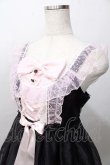 画像3: Angelic Pretty / Lovelyオーガンジージャンパースカート  黒×ピンク Y-25-09-07-035-AP-OP-SZ-ZY (3)