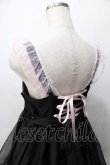画像5: Angelic Pretty / Lovelyオーガンジージャンパースカート  黒×ピンク Y-25-09-07-035-AP-OP-SZ-ZY (5)