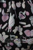 画像4: Angelic Pretty / Fluffy Puff BunnyジャンパースカートSet  黒 Y-25-09-07-036-AP-OP-SZ-ZY (4)