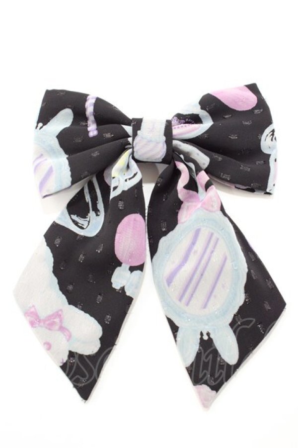 Fluffy Puff Bunnyジャンパースカート set クロ Angelic Pretty / Fluffy Puff BunnyジャンパースカートSet 黒 Y