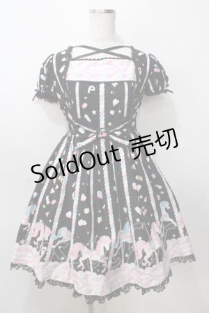 画像: Angelic Pretty / Sugary Carnivalワンピース  黒 Y-25-09-07-038-AP-OP-SZ-ZY