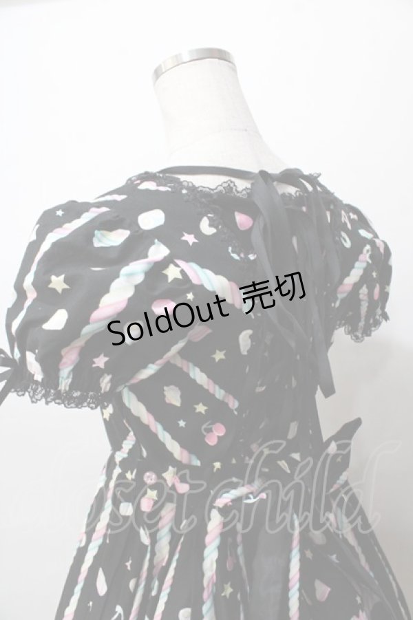 Angelic Pretty / Sugary Carnivalワンピース 黒 Y-25-09-07-038-AP-OP