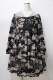 画像1: Angelic Pretty / Khronos Utopiaワンピース  黒 Y-25-09-07-042-AP-OP-SZ-ZY (1)