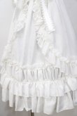 画像4: Pina sweetcollection / シフォンオーバースカートワンピース  白 Y-25-09-07-052-LO-OP-SZ-ZY (4)
