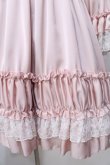 画像4: Pina sweetcollection / レーシーサテンワンピース  ピンク Y-25-09-07-053-LO-OP-SZ-ZY (4)