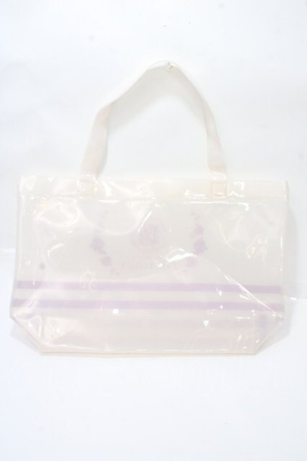 画像2: 【SALE】axes femme / ビニールトートバッグ   Y-25-09-07-011-AX-BG-SZ-ZT-K019 (2)