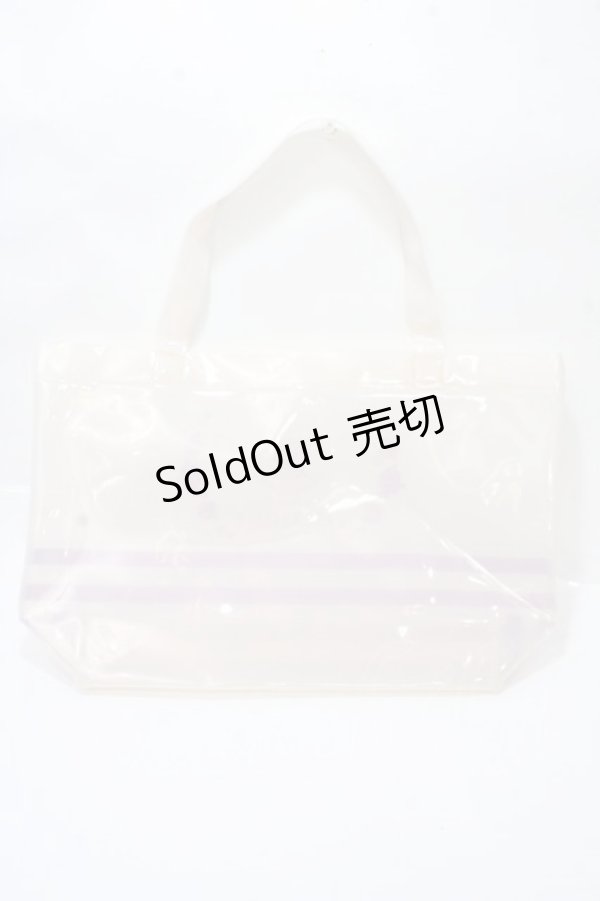 画像2: 【SALE】axes femme / ビニールトートバッグ   Y-25-09-07-011-AX-BG-SZ-ZTK019 (2)