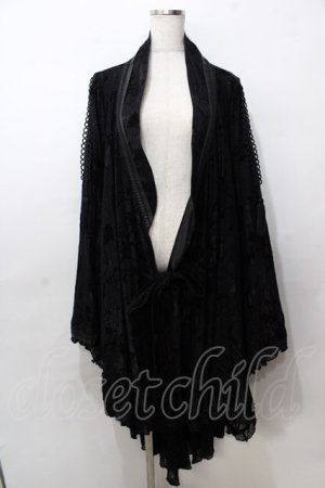 画像: PUNK RAVE / Dark Lolita Kimono  黒 Y-25-09-07-054-PU-OP-SZ-ZY