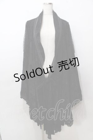 画像: PUNK RAVE / Dark Lolita Kimono  黒 Y-25-09-07-054-PU-OP-SZ-ZY