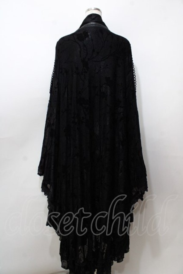 画像2: PUNK RAVE / Dark Lolita Kimono  黒 Y-25-09-07-054-PU-OP-SZ-ZY (2)
