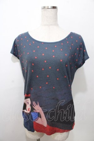 画像: Franche Lippee / 白雪姫Tシャツ M 紺 Y-25-09-07-057-LO-TO-SZ-ZY