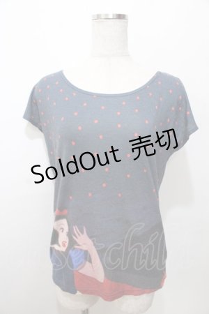 画像: Franche Lippee / 白雪姫Tシャツ M 紺 Y-25-09-07-057-LO-TO-SZ-ZT356