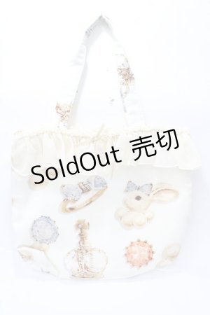 画像: Leur Getter / Rabbit Pearl トートバッグ  アイボリー Y-25-09-07-012-LU-BG-SZ-ZY