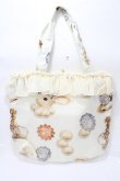画像2: Leur Getter / Rabbit Pearl トートバッグ  アイボリー Y-25-09-07-012-LU-BG-SZ-ZY (2)