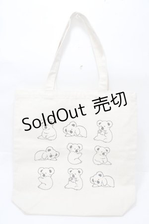 画像: 【SALE】Candy Stripper / PUP UPノベルティ トートバッグ  生成り Y-25-09-07-014-PU-BG-SZ-ZT-K019