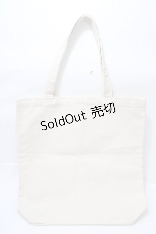 画像2: 【SALE】Candy Stripper / PUP UPノベルティ トートバッグ  生成り Y-25-09-07-014-PU-BG-SZ-ZT-K019 (2)