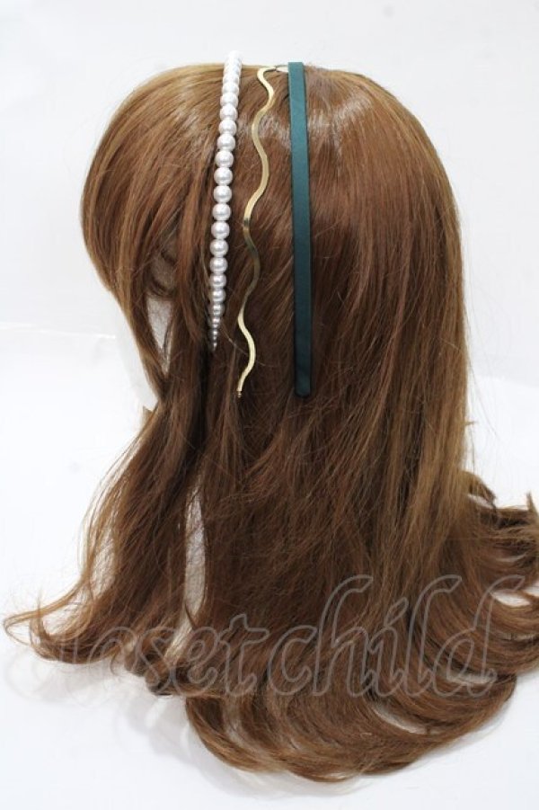 画像2: 【SALE】axes femme / ３本セットカチューシャ   Y-25-09-07-023-AX-AC-SZ-ZT487-F001 (2)