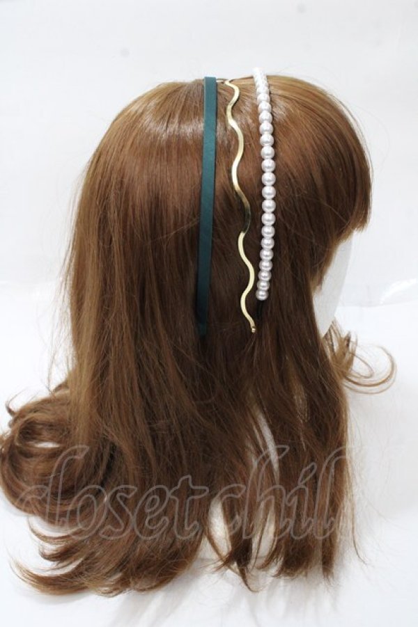 画像3: 【SALE】axes femme / ３本セットカチューシャ   Y-25-09-07-023-AX-AC-SZ-ZT487-F001 (3)