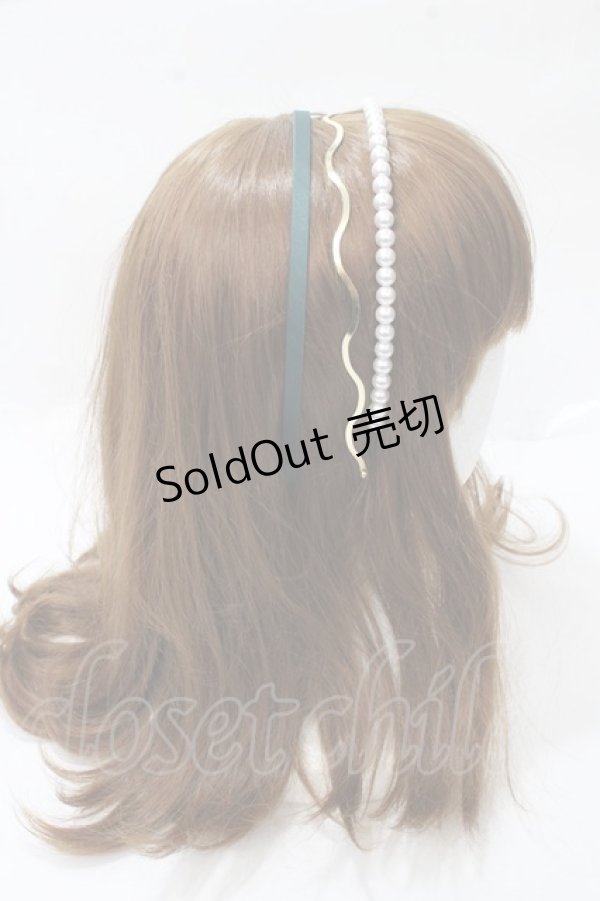 画像3: 【SALE】axes femme / ３本セットカチューシャ   Y-25-09-07-023-AX-AC-SZ-ZT487-F001 (3)