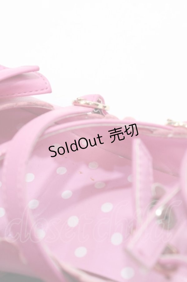 画像5: Angelic Pretty / Tea Party Shoes S ダークピンク Y-25-09-07-026-AP-SH-SZ-ZT0131U (5)