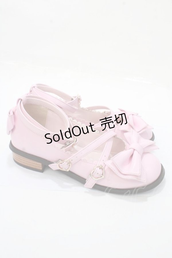 画像4: Angelic Pretty / Tea Party Shoes S ダークピンク Y-25-09-07-027-AP-SH-SZ-ZY (4)
