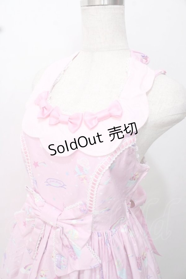 画像3: Angelic Pretty / MilkyPlanetジャンパースカート  ピンク Y-25-09-07-029-AP-OP-SZ-ZY (3)