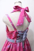 画像5: Angelic Pretty / Neon Star Diner SpecialジャンパースカートSet  ダークピンク Y-25-09-07-031-AP-OP-SZ-ZY (5)
