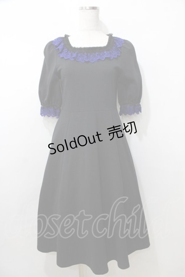 画像1: Moi-meme-Moitie / クロスアーチカトリーヌワンピース  黒 Y-25-09-11-044-MO-OP-SZ-ZY (1)