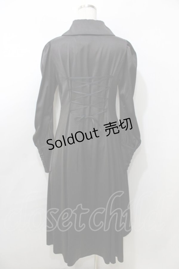 画像2: ATELIER PIERROT / “Narcissus” ロングワンピース  黒 Y-25-09-11-050-EL-OP-SZ-ZY (2)